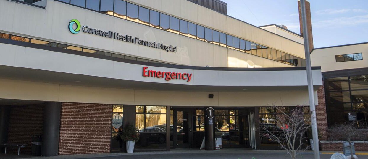 Corewell Health Pennock Hospital in Hastings